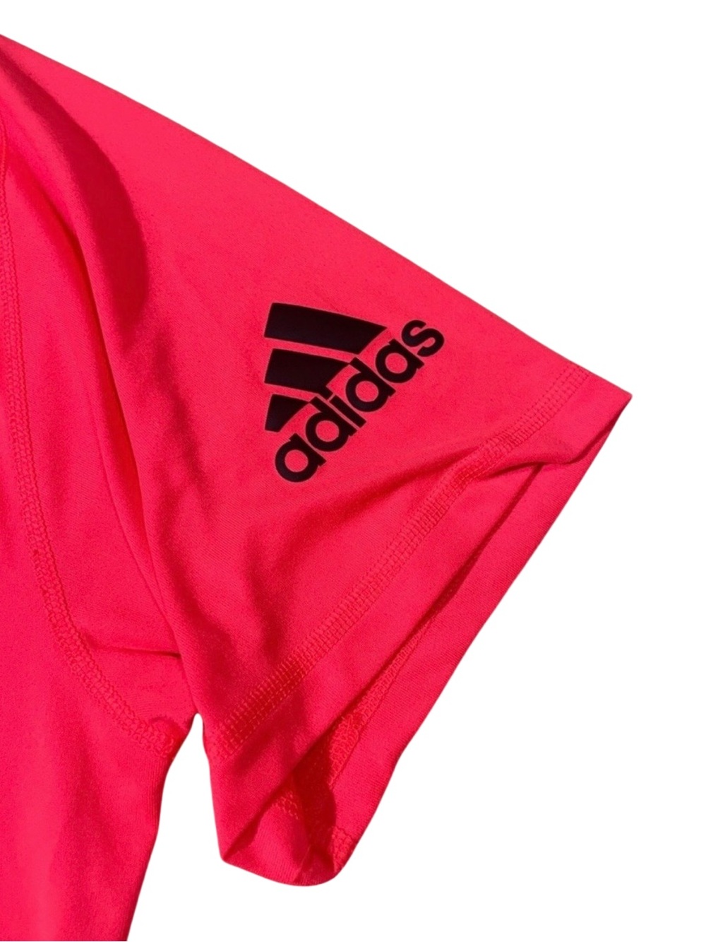 Adidas Mens L Graphic Motivational Gym T Shirts Lot Of 2 Purple Neon Pink - Picture 4 of 13